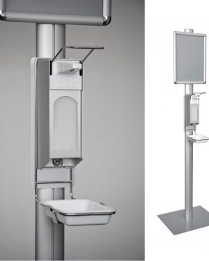 Desinfektionsmittelsäule